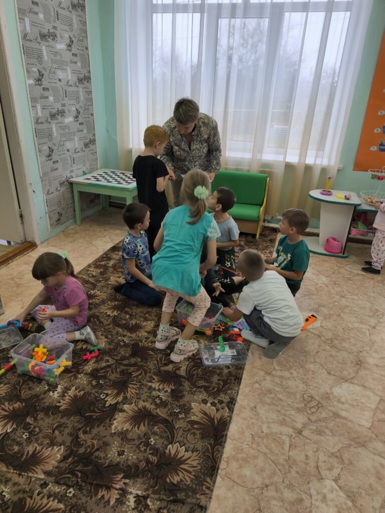 Первое занятие с педагогом-психологом