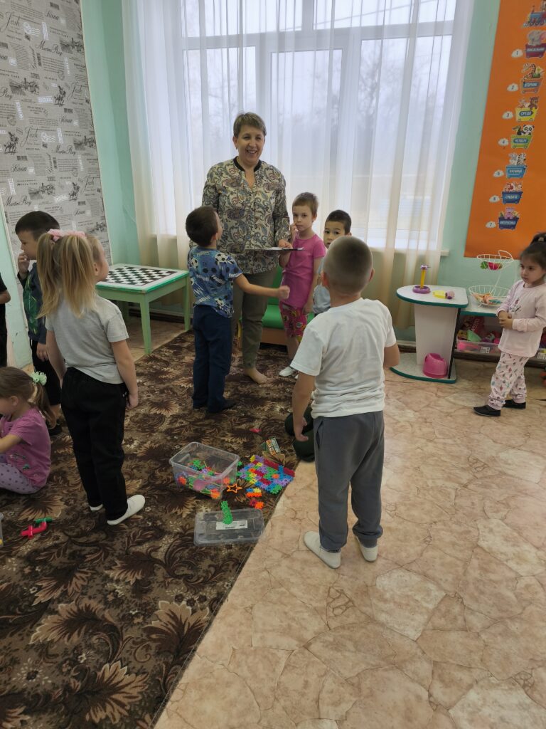 Первое занятие с педагогом-психологом