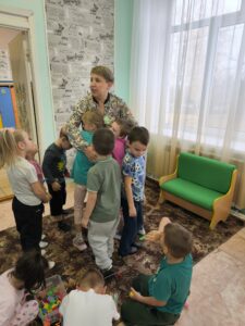 Первое занятие с педагогом-психологом